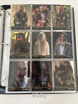 2001 Lord Of The Rings Fellowship Complete Set With All Insert + Update Edition