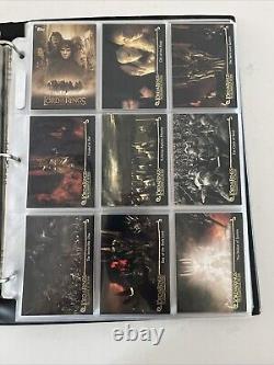 2001 Lord Of The Rings Fellowship Complete Set With All Insert + Update Edition