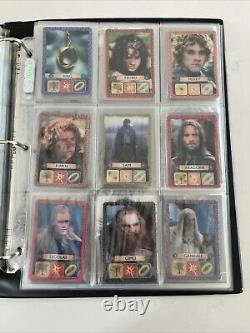 2001 Lord Of The Rings Fellowship Complete Set With All Insert + Update Edition