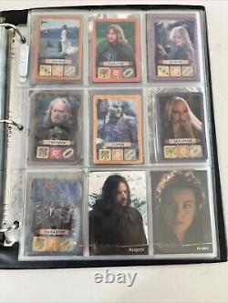 2001 Lord Of The Rings Fellowship Complete Set With All Insert + Update Edition