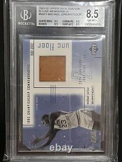 2001 Upper Deck Ovation Michael Jordan 1982 UNC FLOOR SET ALL GRADED 8 Or ABOVE