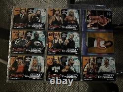 2002 Fleer Raw v Smackdown-Complete FULL 115 Card Set (ALL inserts & checklists)