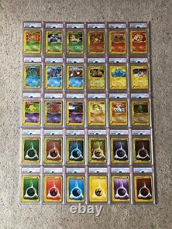 2002 Japanese McDonald's e Minimum Complete Pokemon Cards MASTER SET ALL PSA 10