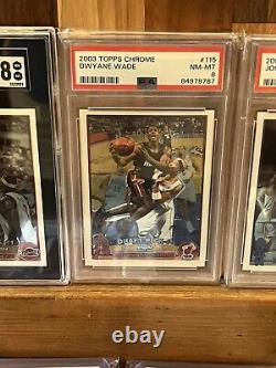 2003-04 Topps Chrome Basketball COMPLETE BASE SET Includes ALL Rookies