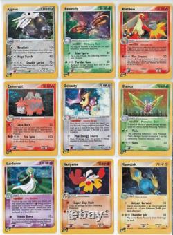 2003 Pokemon Card EX Ruby & Sapphire Complete Rare Set All 109/109 Including EX