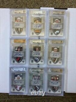 2005-06 the cup complete rc rookie patch set all graded