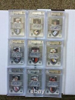 2005-06 the cup complete rc rookie patch set all graded