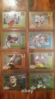 2005 Topps All American Gold Chrome Football Cards Complete Set