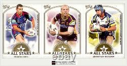 2006 Select NRL Invincible Trading Cards All Stars Subset Full Set (20 cards)