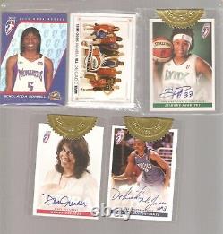 2006 Wnba Update Set, All Cards 3 Autographs, Rookies, All-decad, Gift Christmas