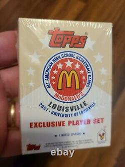 2007 McDonalds All-Amerian Exclusive Player Set with James Harden RC Sealed