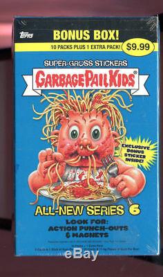 2007 Topps Garbage Pail Kids All-New Series 6 ANS Card Set GPK Wax Pack Box