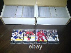 2008 09 UPPER DECK COMPLETE SET SERIES 1 + 2 (1-500) with ALL 100 YOUNG GUNS