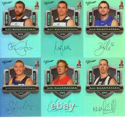 2010 Select AFL Prestige Card Series All Australia Team Foil Card Full Set (22)