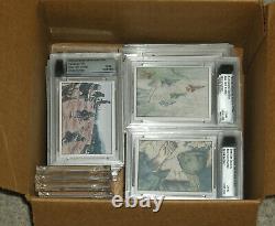 2011 Fabrics Horrors of War complete 40-card base set 40 cards all serialed /40