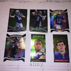 2012 TOPPS CHROME FOOTBALL MASTER SET with ALL SUBSETS ALL IN SLEEVES