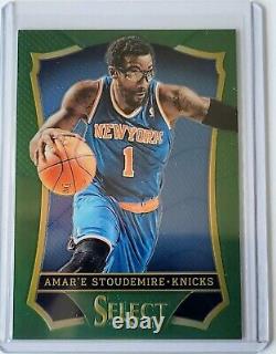 2013-14 Panini Select Amar'e Stoudemire Green Prizms /5 Combo Set Base, Swatches