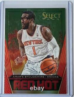 2013-14 Panini Select Amar'e Stoudemire Green Prizms /5 Combo Set Base, Swatches