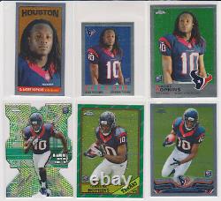2013 Topps Chrome Football Complete Set 385 Total Cards With All 5 Insert Sets