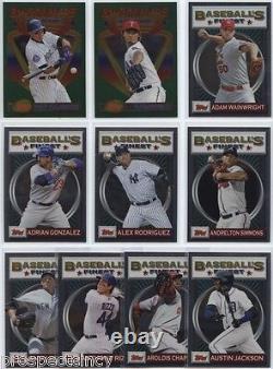 2013 Topps Finest Complete Set (100) of All-Star and'93 Inserts Trout + Jeter