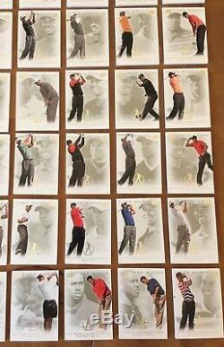 2013 Upper Deck Masters Collection Complete 80 Card Set Tiger Woods All #099/200