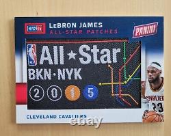 2014-15 Panini All-Star Game Patches complete set Lebron James/ Curry / Durant