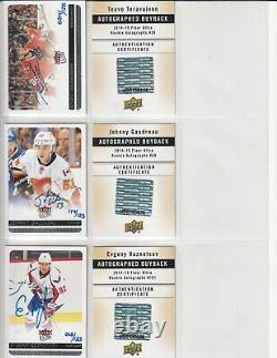 2014-15 Ultra Complete Set 230 + All Winter Classic 28 + All RC Auto Buyback 8
