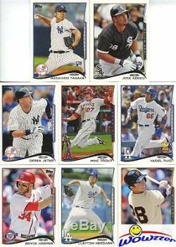 2014 Topps Baseball EXCLUSIVE All-STAR 665 Card Factory Set-Special Jeter, Trout+