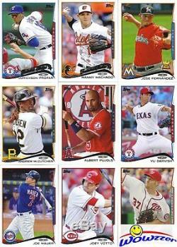 2014 Topps Baseball EXCLUSIVE All-STAR 665 Card Factory Set-Special Jeter, Trout+