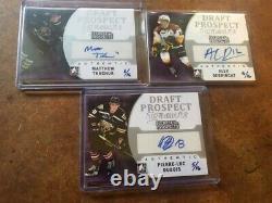 2015/16 Leaf/ITG Heroes & Prospects Set of 10 Draft Prospect Signatures All /16