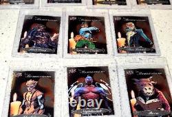 2015 Marvel Vibranium Cards Set Bundle ALL INSERTS Worlds Collide Hero Pow-Ore