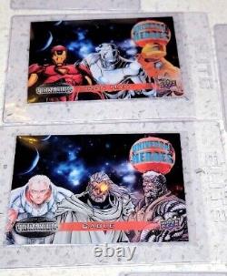 2015 Marvel Vibranium Cards Set Bundle ALL INSERTS Worlds Collide Hero Pow-Ore
