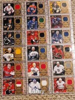 2016-17 Tim Hortons Jersey Relics Set Complete All 18 Cards Crosby Mcdav