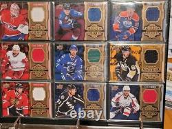 2016-17 Tim Hortons Jersey Relics Set Complete All 18 Cards Crosby Mcdav