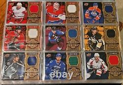 2016-17 Tim Hortons Jersey Relics Set Complete All 18 Cards Crosby Mcdav