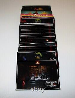 2016 Five Nights At Freddy's Trading Cards Complete Set & All Foils (120) Cards