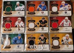 2017-18 Tim Hortons Jersey Relics Set Complete All 18 Cards Crosby Mcdavid