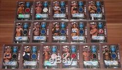2017 Topps Ufc Ko Auto Relic /10 Red Set! 31 Cards Total! All Limited To /10