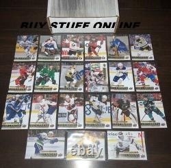 2018 19 CANVAS COMPLETE SET 1-270 MINT with ALL SP's YOUNG GUNS LEGENDS & POE $$$