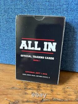 2018 AEW All In Box Set NEW NEVER OPENED Wrestling Card First AEW Event Ever