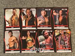 2018 All In Trading Card Set 1-36 Omega Page Britt Baker MJF Bucks Cody AEW RC