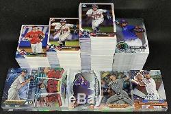 2018 Bowman Baseball Complete Master Set Prospect Chrome + All Inserts 600 Cards