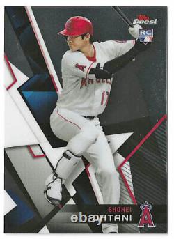 2018 Finest Complete Baseball Set with ALL 25 Extended SP's OHTANI Rookie