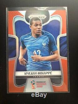 2018 Panini Prizm World Cup COMPLETE SET all 300 cards ORANGE variant Mbappe /65