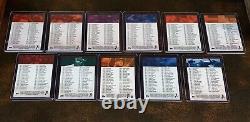 2019 TOPPS NOW CHECKLIST COMPLETE SET All 11 CHECKLIST CARDS