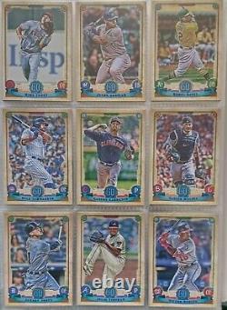 2019 Topps Gypsy Queen Complete Set 1-320 + 2 Insert Sets and all Short Prints