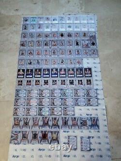 2020 Leaf Ultimate Wrestling 113 card set all mint all cards in pics included