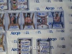 2020 Leaf Ultimate Wrestling 113 card set all mint all cards in pics included