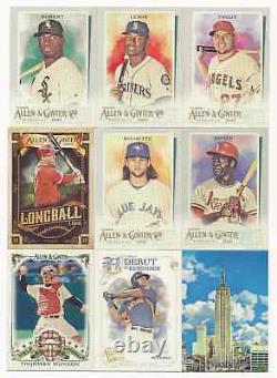 2020 Topps Allen & Ginter Complete Master Set w SPs + All Inserts (500) Trout