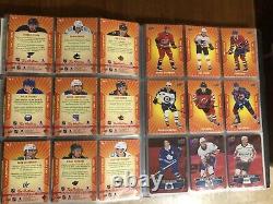 2021-2022 UD Tim Horton Hockey Card MASTER SET 270 Cards And Binder All Heroes